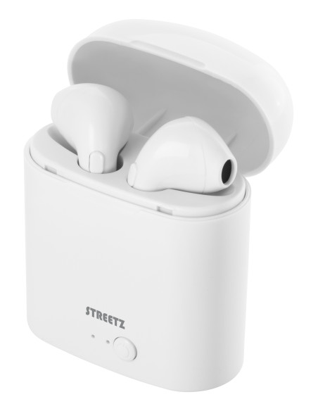 True Wireless Grand semi-in-ear, 350mAh case Bianco