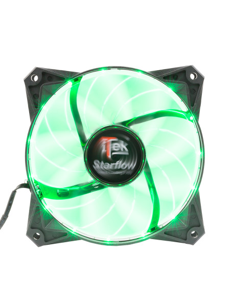 120mm Star Flow Silent Fan - Green