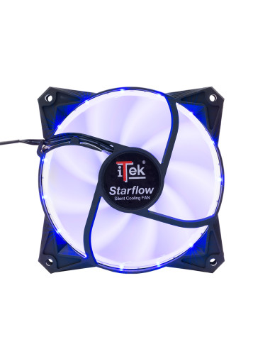 120mm Star Flow Silent Fan - Blue
