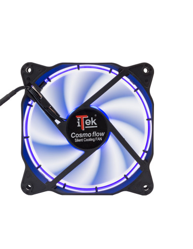 120mm Cosmo Flow Silent Fan - Blue