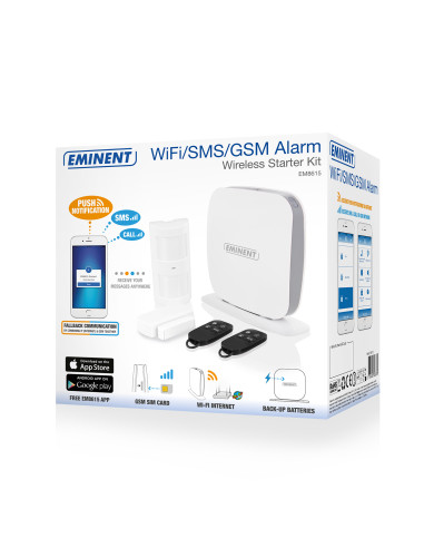 Sistema di Allarme WiFi GSM con SMS