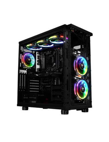 Riing Plus 12 RGB Radiator Fan 3x, LED Strip 3x e Controller Lumi Plus TT Premium Edition Combo Kit
