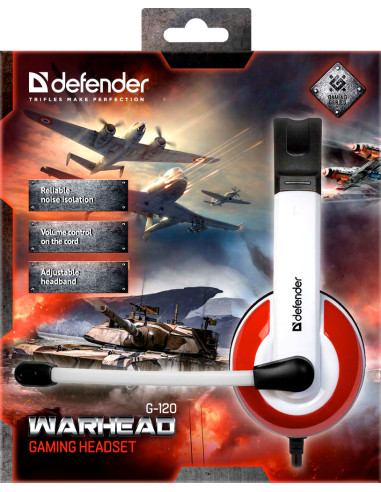 Warhead G-120 con microfono white & red