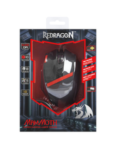 MAMMOTH 16.400dpi 10tasti+scroll RGB