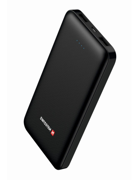 10.000mAh 2,4A 2xUSB Nero