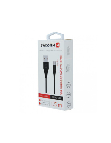 1,50 mt Cavo MicroUSB Nero