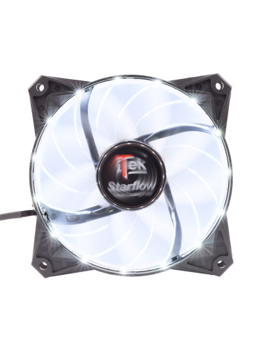 120mm Star Flow Silent Fan - White