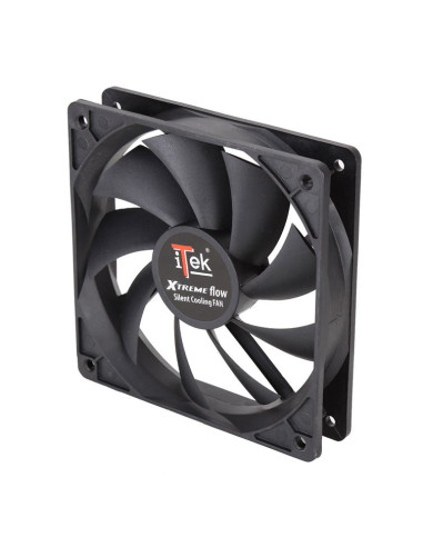 120mm Xtreme Flow Silent Fan - Black