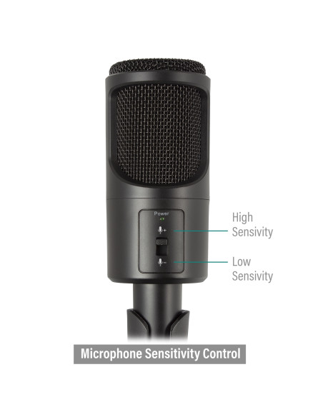 Multimedia Microphone con noise cancelling