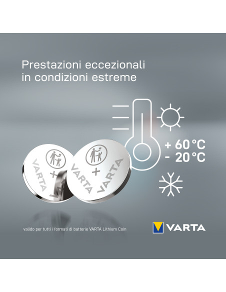Batt. Bottone Litio CR2032 1 pz