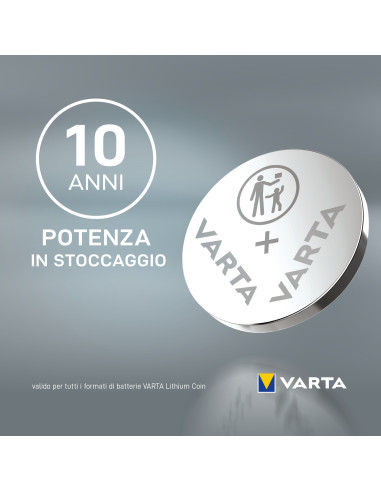 Batt. Bottone Litio CR2032 1 pz