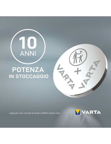 Batt. Bottone Litio CR2032 1 pz