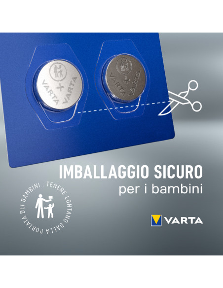 Batt. Bottone Litio CR2032 1 pz