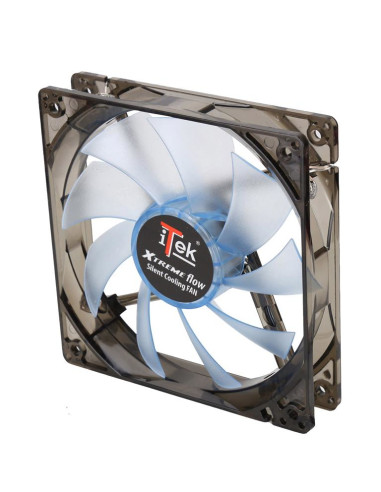 120mm Xtreme Flow Silent Fan - Blu