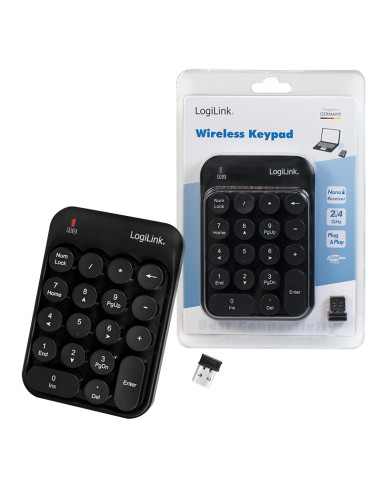 Wireless Keypad, 2.4 GHz