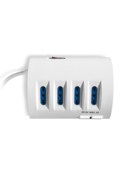 Multipresa da tavolo 6 posizioni + 2 USB