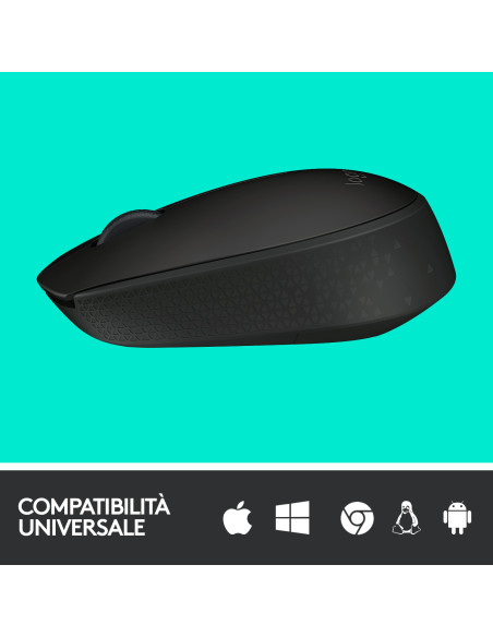 Mouse Wireless M171 Black