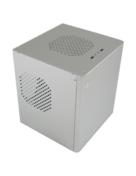 Mini-ITX, 2x USB 3.0, aluminium, silver