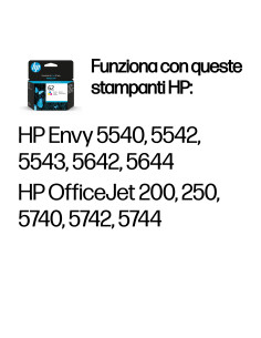 HP 62 TRICOLOR 2