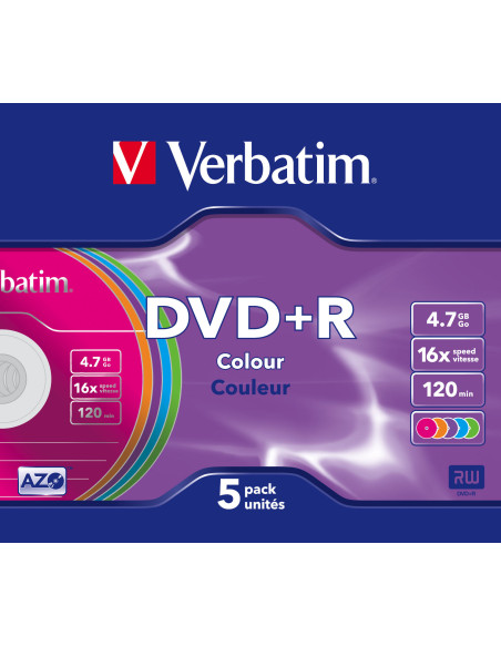 DVD+R AZO Verbatim 4.7GB 16x Colour