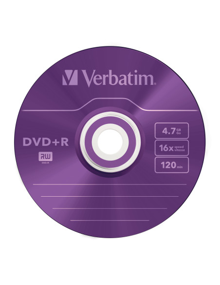 DVD+R AZO Verbatim 4.7GB 16x Colour