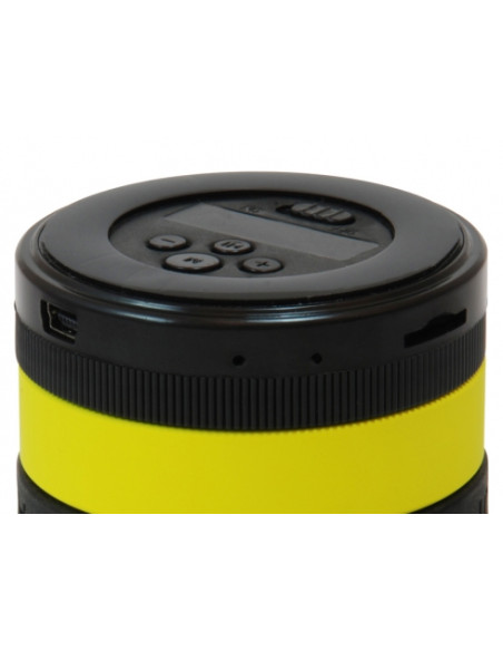 Bluetooth Super Bass Speaker antracite / yellow