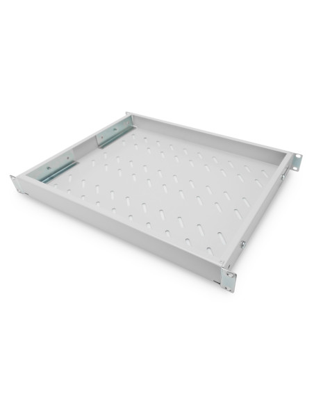 Assman Rack - Regal - Schwarz, Ral-7035, 1U, 19"