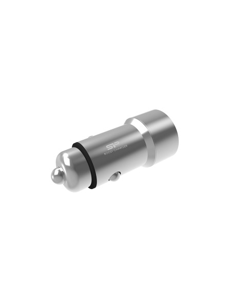 3,6A 5V 2x USB, Argento