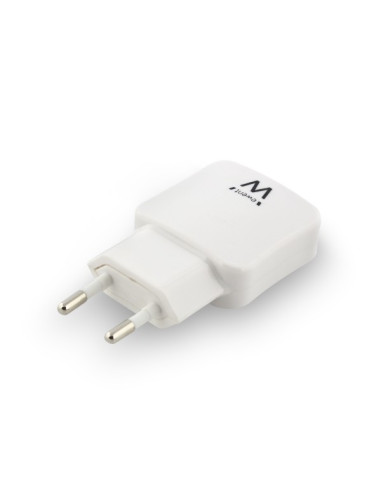 12W 2,4A 5V 2x USB, Bianco