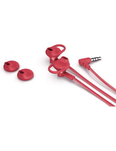 150 con microfono, red, 3.5 mm jack