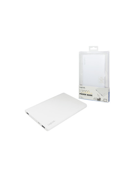 12.000 mAh, 2x USB ports