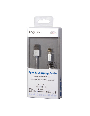1,00 mt USB A - Micro-USB con adattatore magnetico