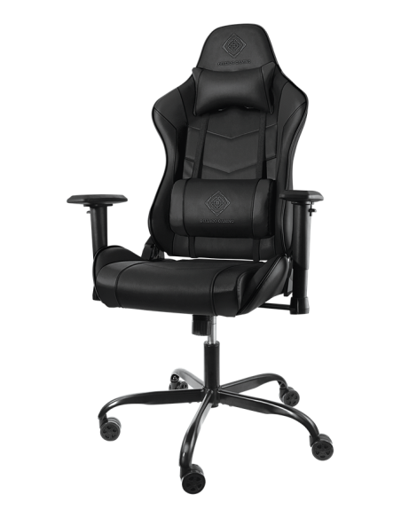 Gaming Chair DC210 ergonomica, ecopelle, black, doppio cuscinetto nuca-schiena Gaming Chair DC210 ergonomica, ecopelle, black, doppio cuscinetto nuca-schiena