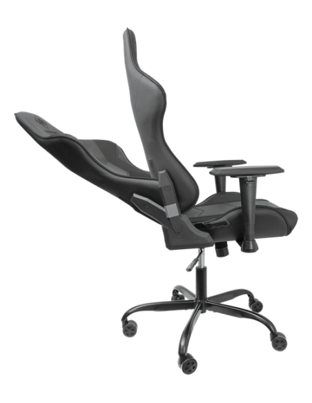 Gaming Chair DC210 ergonomica, ecopelle, black, doppio cuscinetto nuca-schiena Gaming Chair DC210 ergonomica, ecopelle, black, doppio cuscinetto nuca-schiena