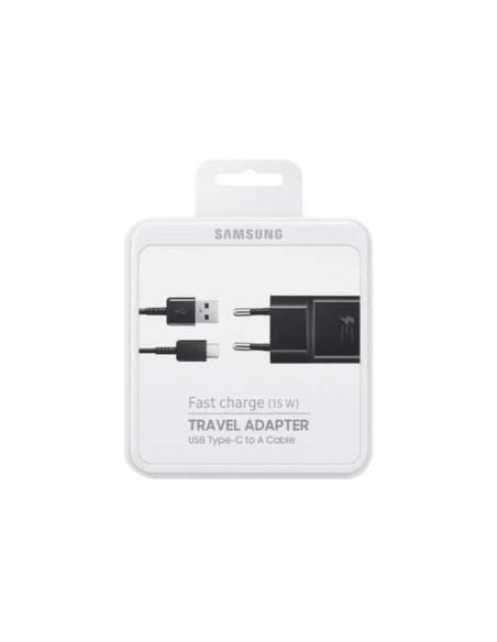 10W Caricatore Fast Charge 2A + Cavo USB Type-C Black