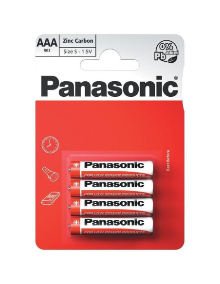 Zinco Carbonio 1.5V 4pz