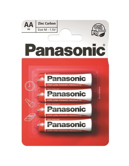 Zinco Carbonio 1.5V 4pz