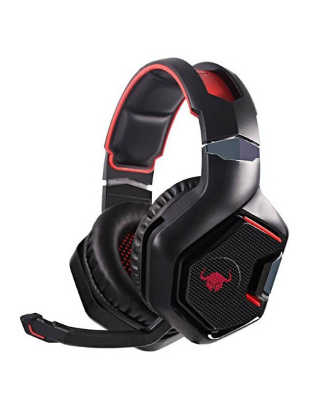 H4 2.4Ghz gaming headset, black and red H4 2.4Ghz gaming headset, black and red