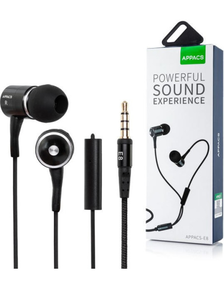 Earphones con Microfono, X-Bass, Riduzione del rumore