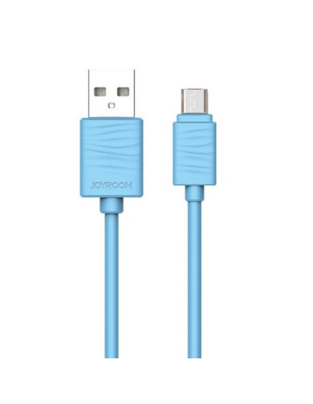 1,00mt Cavo USB Micro, Fast Charge, JR-S118 Celeste 1,00mt Cavo USB Micro, Fast Charge, JR-S118 Celeste