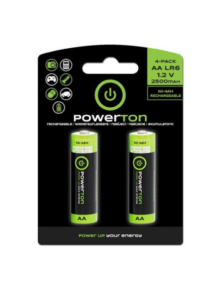 Ricaricabili Ni-MH 1.2V 2500mAh 2pz Ricaricabili Ni-MH 1.2V 2500mAh 2pz