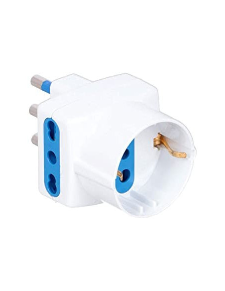 Adattatore Schuko/Bipasso 16A