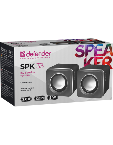 SPK 33, CASSE USB 2.0, 5W