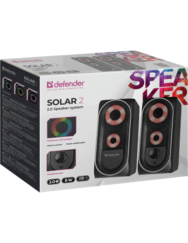 SOLAR 2, CASSE 2.0 8W, LED