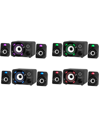 G11 CASSE BLUETOOTH 2.1 11W Light/FM/TF/USB/AUX