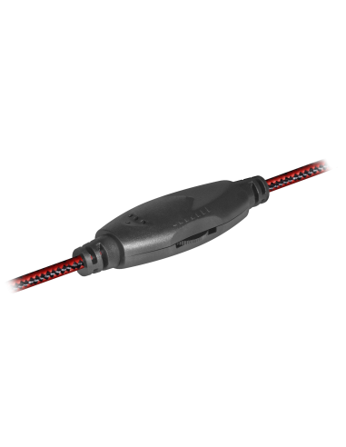 WARHEAD G-370, CUFFIE CON MICROFONO, LED ROSSO