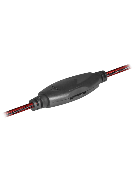 WARHEAD G-370, CUFFIE CON MICROFONO, LED ROSSO WARHEAD G-370, CUFFIE CON MICROFONO, LED ROSSO