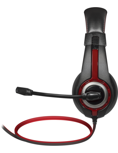 Warhead G-185, microphone, black and red, (2x3.5)mm jack