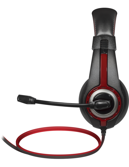 Warhead G-185, microphone, black and red, (2x3.5)mm jack