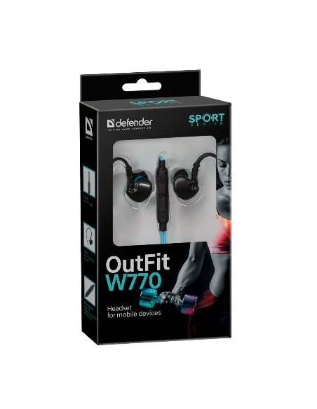 W770 SPORT NERO/BLUE